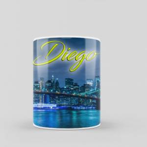 Personalisierte Kaffeetasse mit tollem Skyline Motiv, wunderschöne Tasse als Geschenkidee, spülmaschinenfest Bild 4