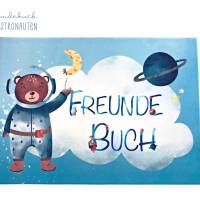 Freundebuch | Kindergarten & Schule | Weltall | Astronauten Außerirdische | Buch für Freunde Kinder Bild 1