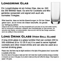 Personalisiertes Weinglas mit Gravur Rentier | Longdrink Gläser mit Wunschgravur | Gravierte Rotwein- und Weißweingläser Bild 3
