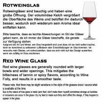 Personalisiertes Weinglas mit Gravur Rentier | Longdrink Gläser mit Wunschgravur | Gravierte Rotwein- und Weißweingläser Bild 4