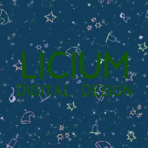 Endlosmuster für Stoffe - Patterndesign - Nahtlosmuster -Mütze, Sterne- digitale Datei