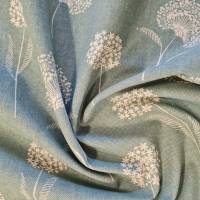 Stoff Meterware Baumwolle pflegeleicht "Dandelion"  Pusteblume salbeigrün Bild 4