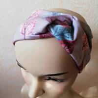 Haarband, Stirnband, Bandeau, Knotenband, Turban-Band, für Damen , Bäume n, Jersey Bild 1