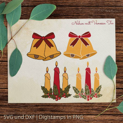 Kerzen und Glocken | Weihnachten