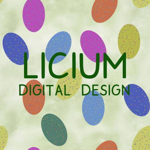 Endlosmuster für Stoffe - Patterndesign - Nahtlosmuster -bunte Ostereiger -  digitale Datei