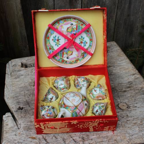 Miniatur Teeset Kinder Teeservice Zhongguo Zhi Zao Made in China