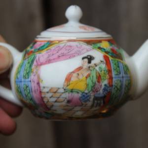 Miniatur Teeset Kinder Teeservice Zhongguo Zhi Zao Made in China Bild 8