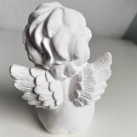 Raysin Figur zum Bemalen, Gipsformen, Gipsfigur Engel, Schutzengel, Deko, neu Bild 3
