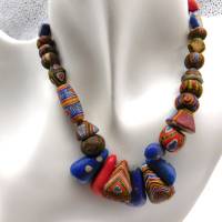 Kiffa Perlen aus Mauretanien - authentische alte Kiffa Glasperlen - Sammlerperlen Bild 6