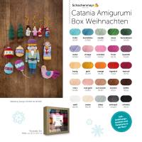 64,50 € / 1 kg Schachenmayr ’Catania Amigurumi Box 04 / Weihnachten ( Christmas )’ 25 Mini-Knäuel Baumwolle zu je 20 g Bild 2