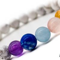 Chakra Perlen-Armband mit Magnesit Bild 3