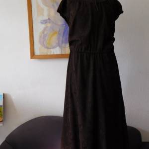 FrauenKleidung , braunes Kleid Gr.XL , Sommerkleid , Frauenkleid uni Bild 2