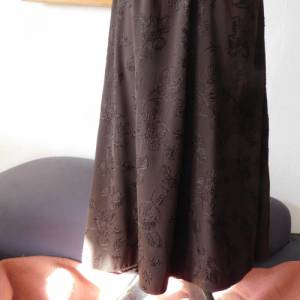 FrauenKleidung , braunes Kleid Gr.XL , Sommerkleid , Frauenkleid uni Bild 5