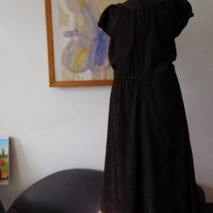 FrauenKleidung , braunes Kleid Gr.XL , Sommerkleid , Frauenkleid uni Bild 8