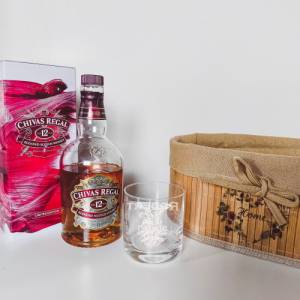Personalisiertes Whiskyglas mit Name und Golf Motiv Gravur | Whisky Geschenk für Männer mit Wunschgravur Bild 1