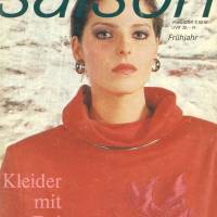 Zeitschrift Saison 4/1987 DDR Vintage aus den 1980er Jahren Bild 1