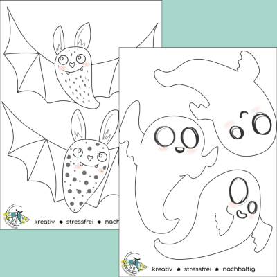 Halloween Ausmalbilder