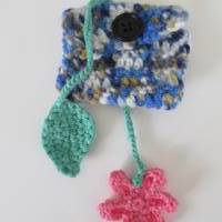 Nabelschnurbändchen Blume und Blatt - Geburt - 100% Baumwolle Bild 5
