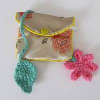 Nabelschnurbändchen Blume und Blatt - Geburt - 100% Baumwolle Bild 7