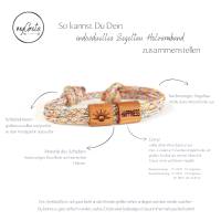 Armband aus Holz, Sonnenaufgang, graviertes Holzarmband, Geschenkideen für Paare, Boho Bild 3