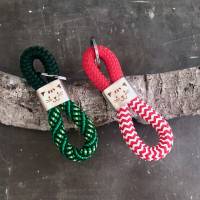 Katzenfreunde, Schlüsselanhänger aus Segeltau in unterschiedlichen Farben, schönes Geschenk zu Weihnachten Bild 10