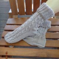 handgestrickte Socken Gr.45/46 Bild 1