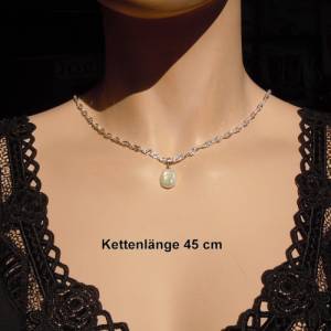 Keshi Perlenanhänger an 925 Silber Singarpurkette 45 oder 60 cm Bild 6