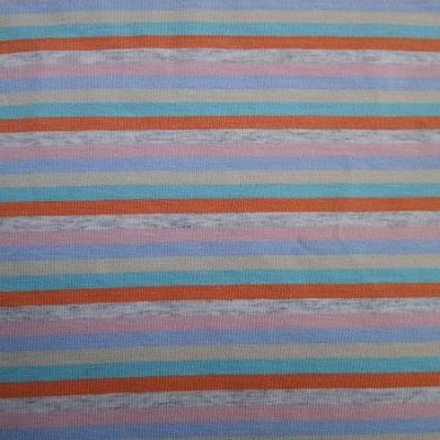 Großer Jersey-Rest 1,60m Ringel pastellfarben