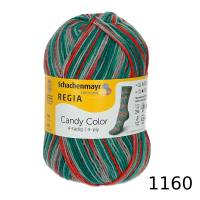 74,90 € / 1 kg   Schachenmayr/Regia ’Candy Color’ 4-fädig/4-fach Sockenwolle Wolle Garn stricken in drei Farbvarianten Bild 2
