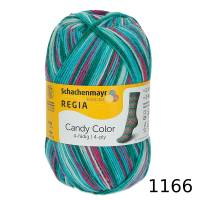 74,90 € / 1 kg   Schachenmayr/Regia ’Candy Color’ 4-fädig/4-fach Sockenwolle Wolle Garn stricken in drei Farbvarianten Bild 4