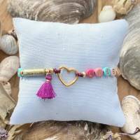 True Hearts - Bunte Perlen-Armbänder mit Edelsteinen, Perlen und Rocailles und ganz viel Herz! Bild 7
