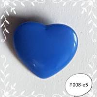 Vintage Mantelknöpfe braun, Blusenknöpfe blau, Herzknopf blau  - gebraucht - Bild 6