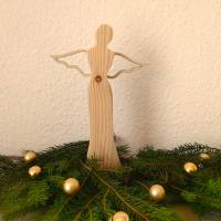 Engel aus Holz / Holzengel / Weihnachtsdeko / Weihnachtsengel / Holzdeko Bild 3