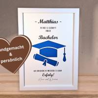 Personalisiertes Geldgeschenk Master - Abitur- Bachelor - Studium - Staatsexamen - Abschluss Ausbildung - Geschenk Deko Bild 7