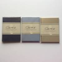 Karten und Umschläge A6/C6 metallic in gold, Silber und blaugold, 5 Doppelkarten und 5 Umschläge edel glänzend Bild 1