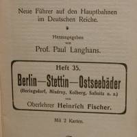 Rechts und links der Eisenbahn ! Heft  35 - Berlin-Stettin- Ostseebäder Heringsdorf , Misdroy, Kolberg, Saßnitz Bild 2