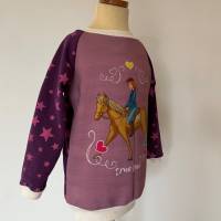Kuschelig warmer Winterpullover Bibi - Pullover für Mädchen Größe 104 Bild 3