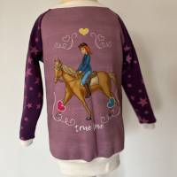 Kuschelig warmer Winterpullover Bibi - Pullover für Mädchen Größe 104 Bild 5