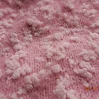 Entzückender warmer rosa Mädchenponcho,handgestrickt,Größe ca.110, Bild 5