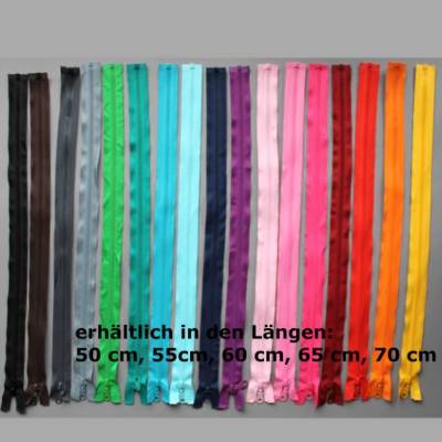 Reißverschluss teilbar, 60cm lang