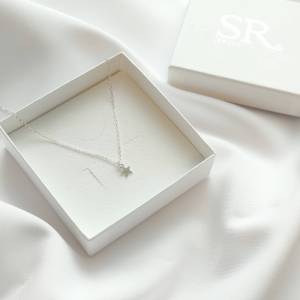 Halskette Stern, Sternkette Silber 925, Geschenke für Frauen, Geschenk Weihnachten Bild 6