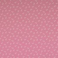 13,00 Euro/m rosa Jersey mit Anker in  weiß Bild 1
