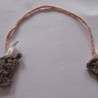 Nabelschnurbändchen Steinbock - Geburt - 100% Baumwolle - Nabelschnurband Bild 1