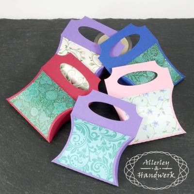 Kissenbox mit Henkel "Isa" ● 9,5 x 8 cm