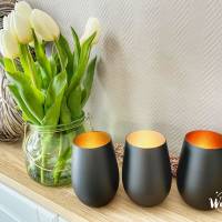 Windlicht Patentante | Geschenk an die Patentante, den Patenonkel | Taufe | Vase | ideal auch für Trockenblumen | Bild 7
