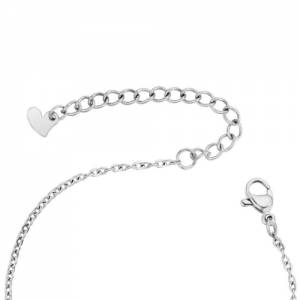 Trauzeugin Geschenk, Infinity Armband Edelstahl, Unendlichkeitszeichen mit Herz, Trauzeugin Armband Bild 6