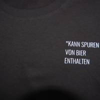 T-Shirt Herren - *Kann Spuren von Bier enthalten ~ Bio Baumwolle | T-Shirt Statement / Spruch | Geschenk für ihn Bild 3