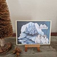 Weihnachtskarte mit Pinguinen - Sweater Weather Bild 1