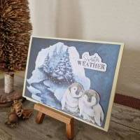 Weihnachtskarte mit Pinguinen - Sweater Weather Bild 3
