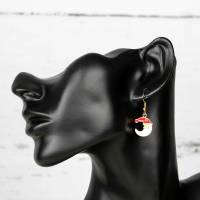 Ohrringe Weihnachtsmann • Ohrhänger | Ohrschmuck | Weihnachten Bild 7